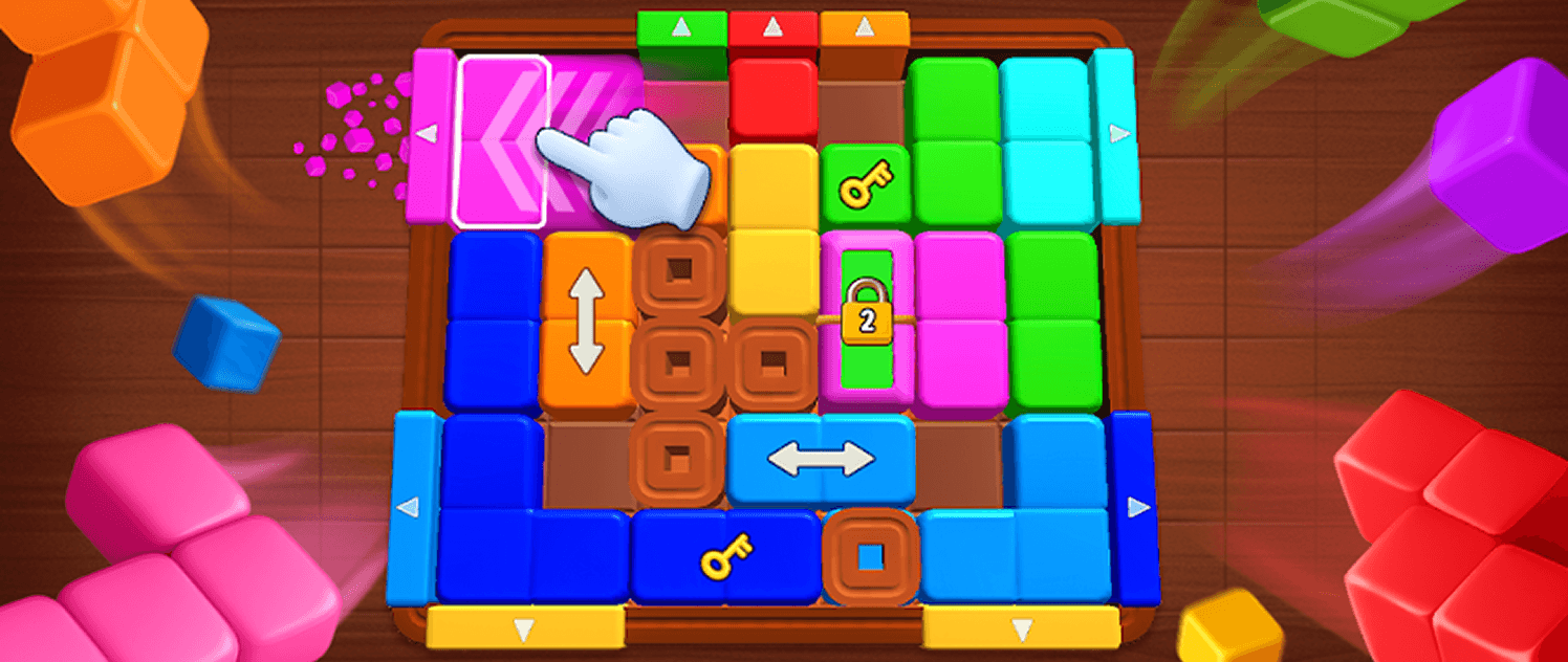 Color Block Puzzle: 3D Jam