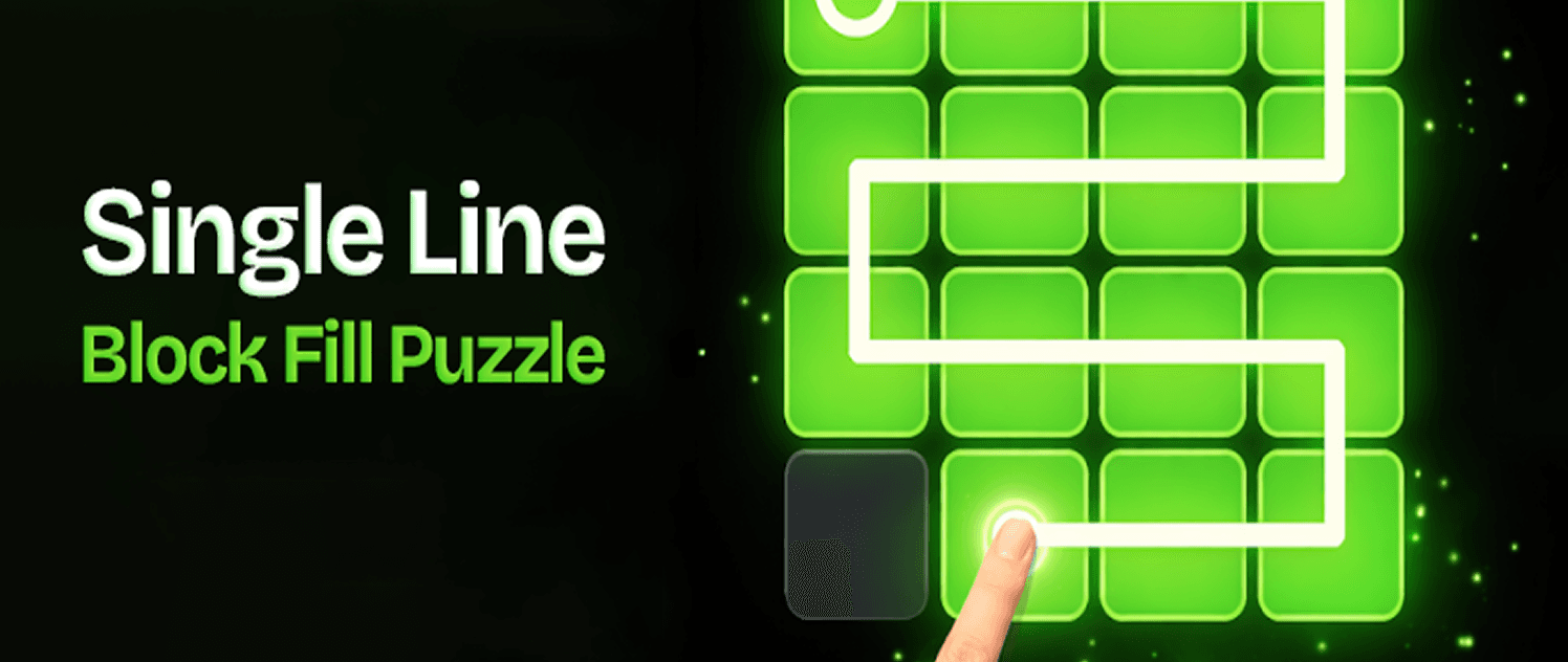 Single Line Block Fill Puzzle